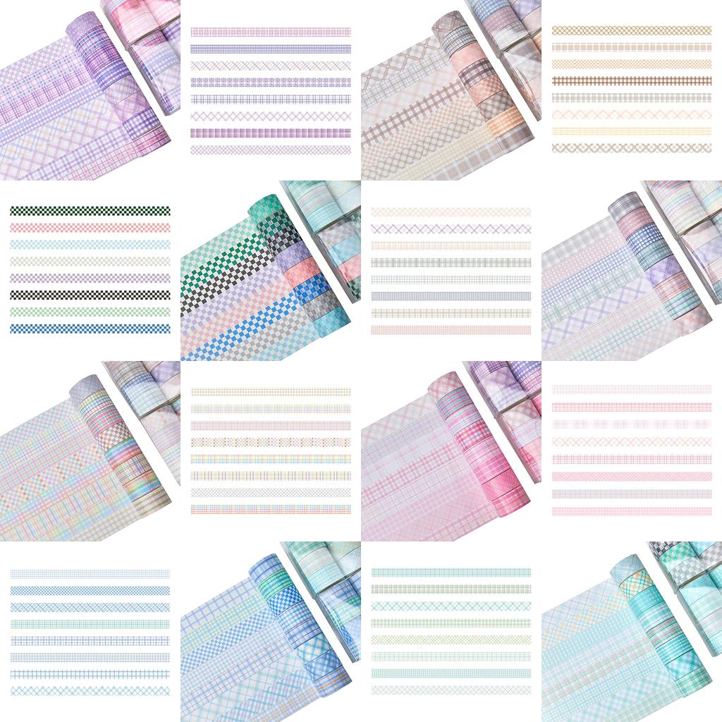 PBM Set of Simple Design Masking Tape 64-roll