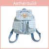 Cartoon Backpack For Girls And Boys Oxford Fabric Large Capacity School Bag With Adjustable Straps