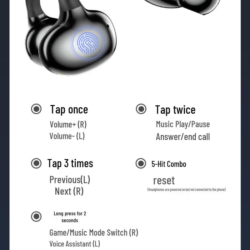 Newman LY31 Bluetooth Ear-Clip Sports Headphones