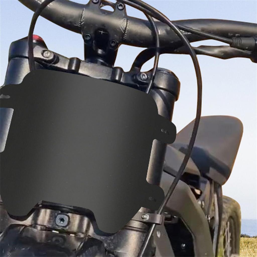 GErnie Motorrad Kennzeichenhalter Vorne Kompatibel mit Off-Road Elektrofahrzeug