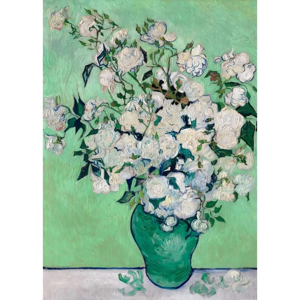 Impresionists Vinsents van Gogs Pušķis Saulespuķes