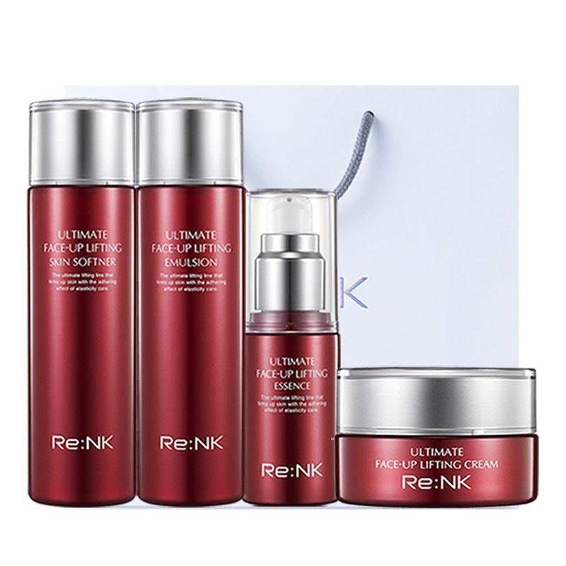 Ultimate Face Up Skincare 4-Piece Set (Toner + Emulsion + Essence + Cream)