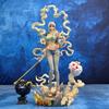 31cm One Piece Nika Form Nami Straw Hat Nami Anime Figure With Zeus Cloud Collectible GK Statue Model Toy Desktop Ornament Gift