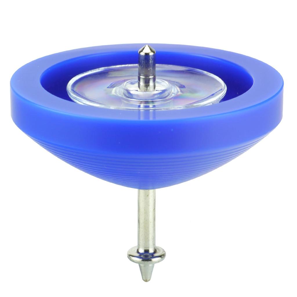 World Championship certified spinning top, Hayabusa, with one spinning top string, square shaft (V7 Blue)