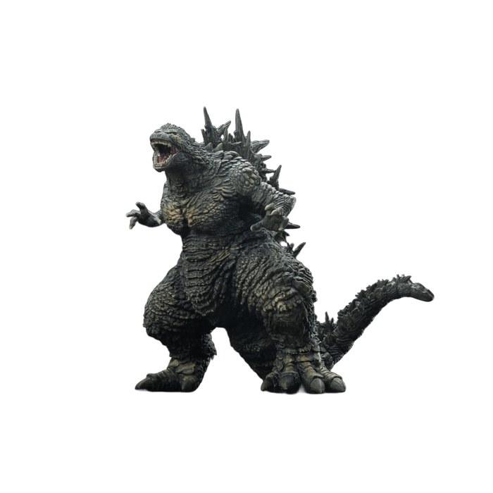 Aoshima PLAfig. Godzilla-1.0 Godzilla (2023) 130mm Model Kit, Black