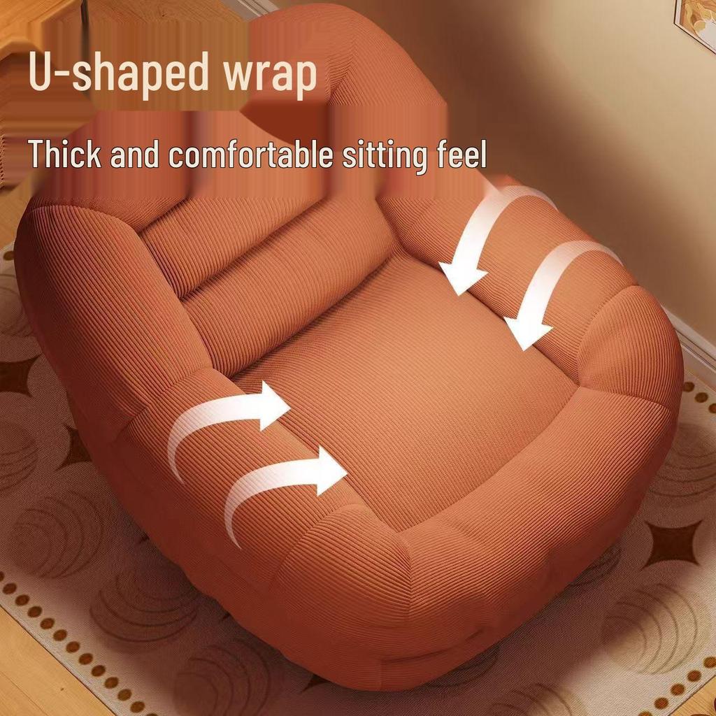 Versatile Lounge Chair: Recline, Sleep, and Relax. Ideal for Balcony, Bedroom, or Living Room.