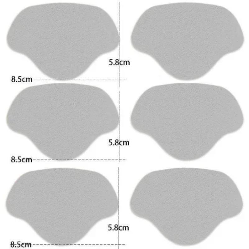 Heel Repair Subsidy Sticky Shoes Hole Sneakers Insoles Patch Heel Pads Heels Sticker Protector Foot Care Anti-Wear Inserts 2/4/6 PCS