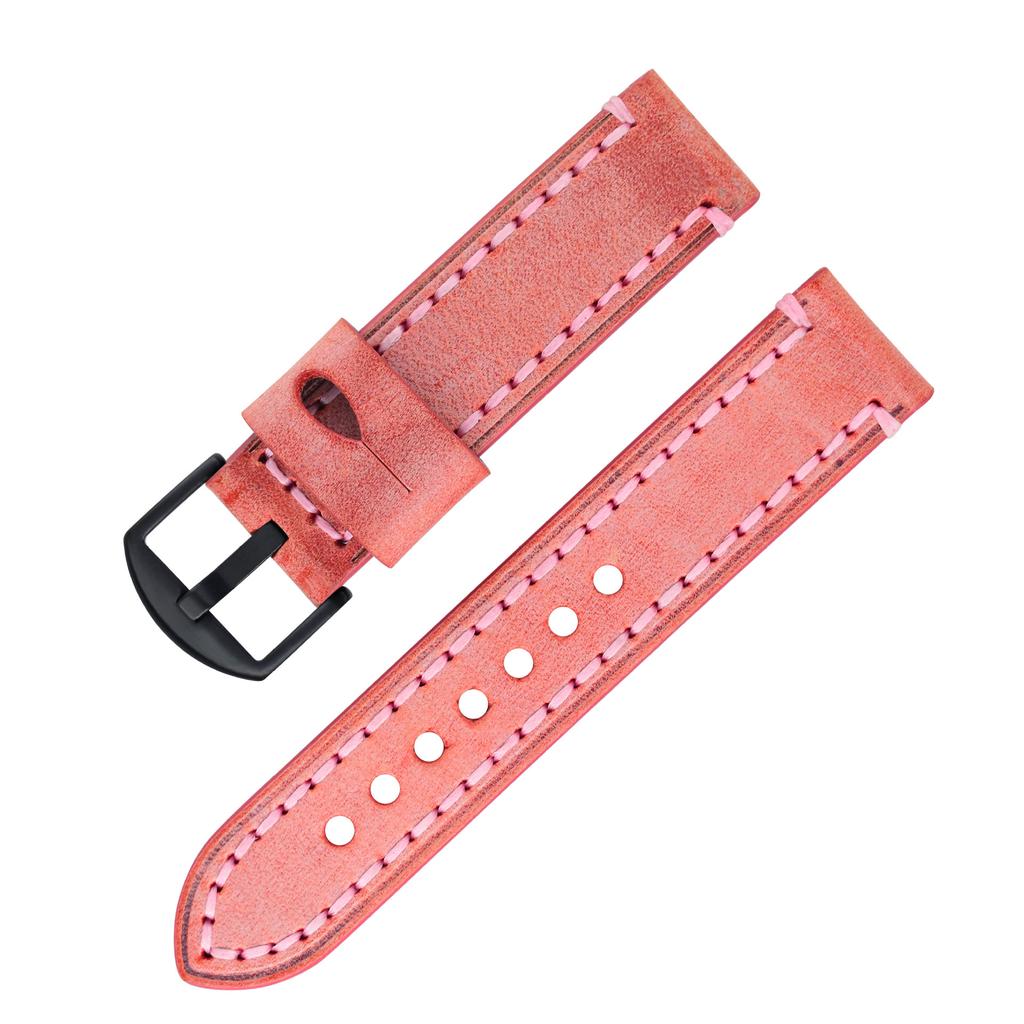 Applicable Apple Strap Soft Vegetable Tanned Horse Rein Leather Cowhide Handmade Thickened Genuine Leather Strap Iwatch Men'S And Women'S