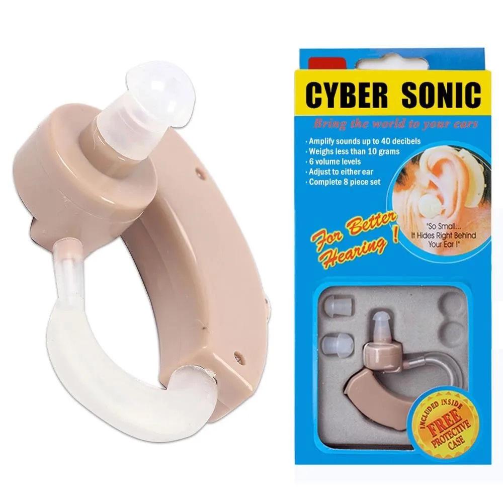 CYBER SONIC Behind-the-Ear Sound Amplifier Earphones