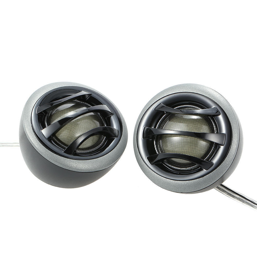 

2 150W Micro Dome Car Audio Tweeters Speakers with Built-in Crossover a Pair