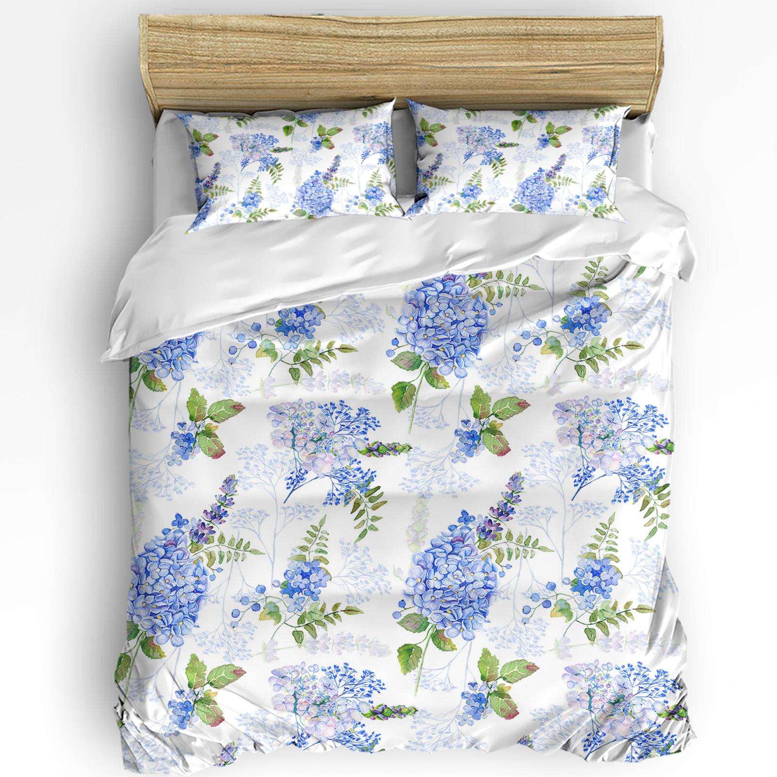 

Spring Flower Peach Blossom Pink Cherry Blossoms Duvet Cover with Pillow Case Bedding Set Quilt Cover Double Bed Home Textile EU single(135x200cm)