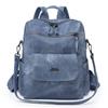 Bags and Shoulders Popular PU Girls Backpack Retro Style Genderless Women Backpack Small Backpack