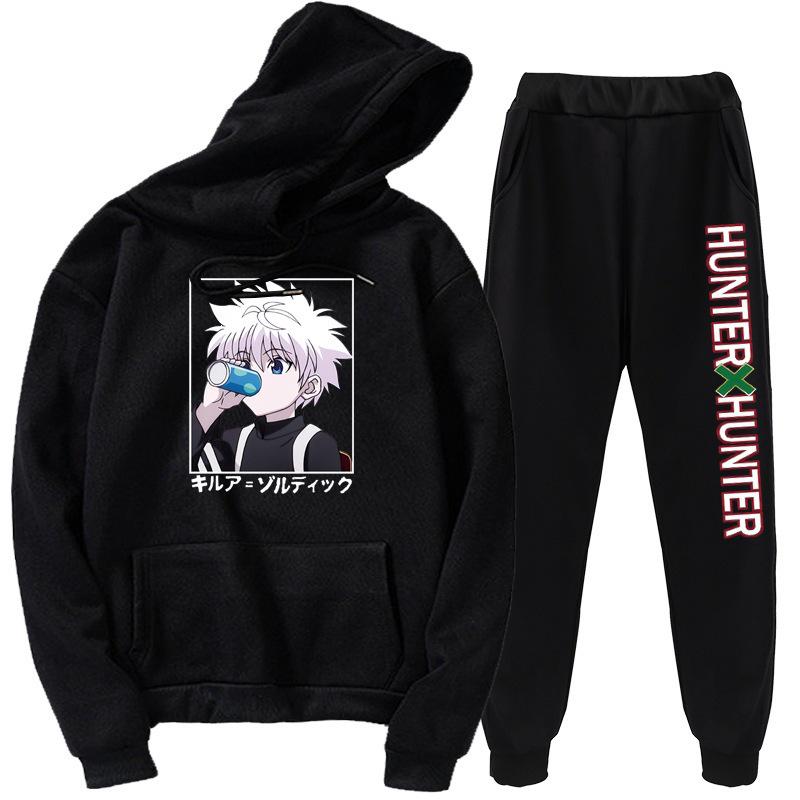Fullmetal Alchemist Cartoon Hoodie Sweatshirt Set