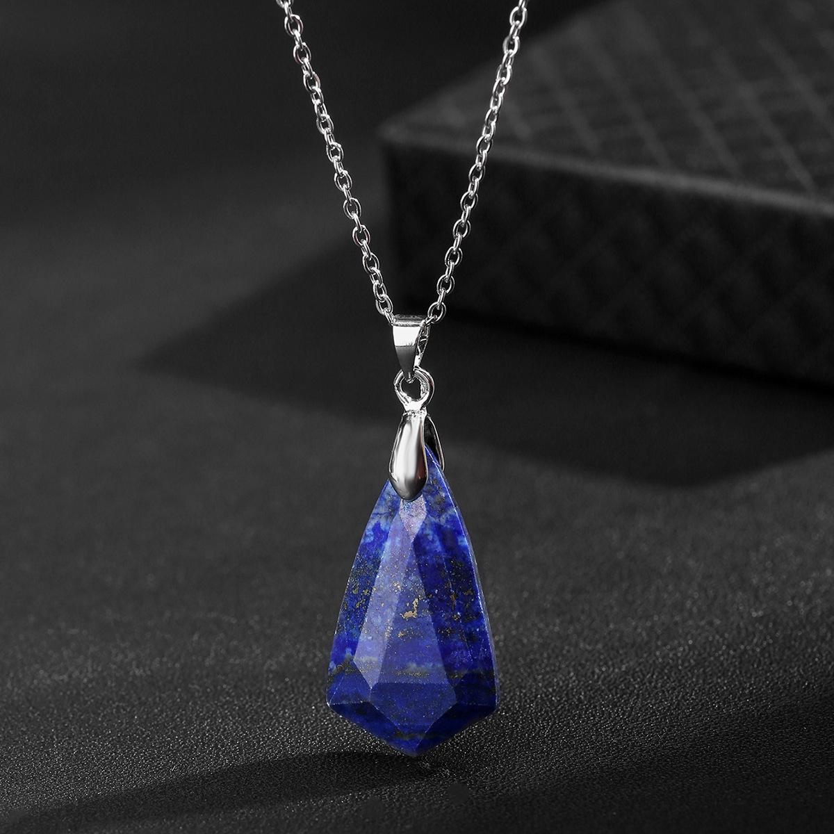 

Богемне намисто з підвіскою з аметисту