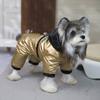 10PC/Lot Winter Small Dog Jumpsuit Thick Warm Pet Dog Clothes Waterproof Dogs Down Jacket Chihuahua Coat Outfits