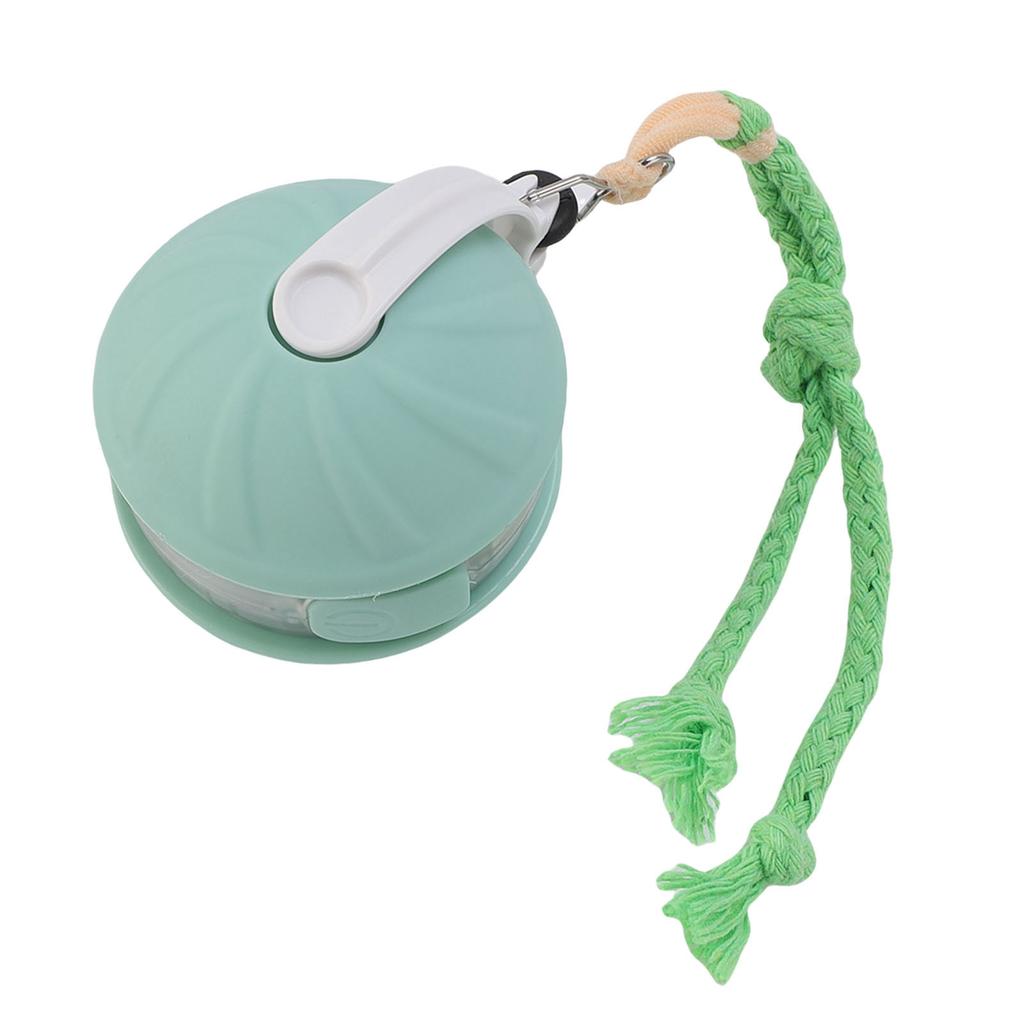 Interactive Cat Toy   Automatic Moving Throwing Rolling Pet Smart   with Rope for Dog Play