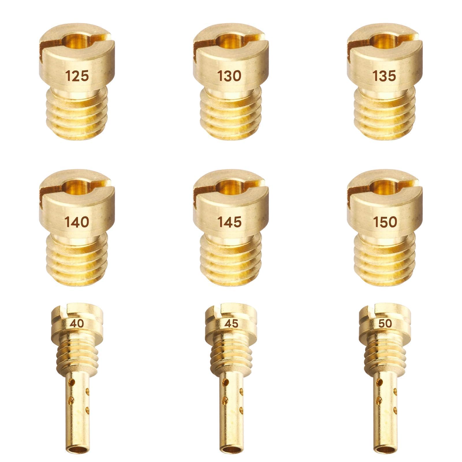 Jetsetmoto Пилот/Главный жиклер Keihin Marudai (6X8) #125#130#135#140#145#150 Жиклер холостого хода