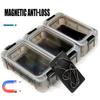 3Pcs Magnetic Bait Storage Box Mini Fishing Tackle Box Waterproof Hook Organizer Box  Sea Fishing