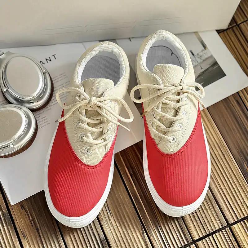Fashion Summer Ribbon Men's Sneakers Wholesale Casual Blue Color Shoes Brown Boot Sports High Tech Footwear Snekaers High-end