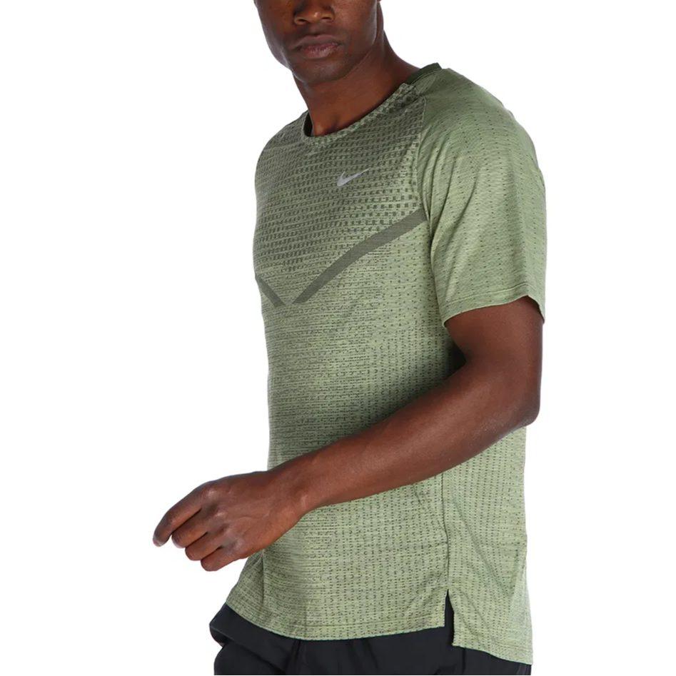 Nike T Shirts Men's Matcha Crew Neck Moderate Straight Fit DM4753-326