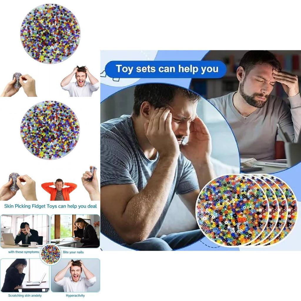 Versatile Skin Picking Fidget Toys Made Of Tpr For Calming Sensory Experience And Stress Reduction