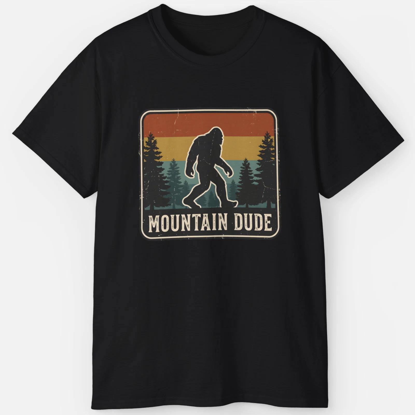 Mountain Dude Shirt – Vintage Bigfoot Camping Tee S