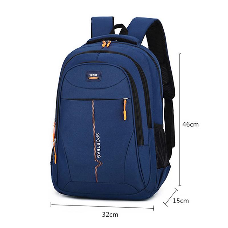 School Bags 14 Inch Laptop Backpacks Waterproof Nylon Casual Shoulder Bagpack