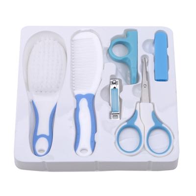 baby nail clippers and hair brush