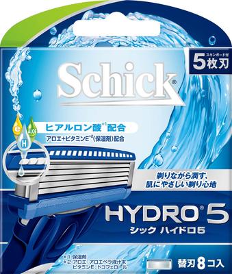 Schick Hydro 5 Razor Replacement Blades 5-blade Blades, 8-pack (8 Total). (Sold Individually)