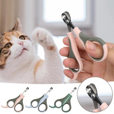 Cat Nail Clippers Pet Round Hole Nail Clippers Dog Grooming Cleaning Nail Clipper Pet Scissors Supplies Happy Tail Free Shipping