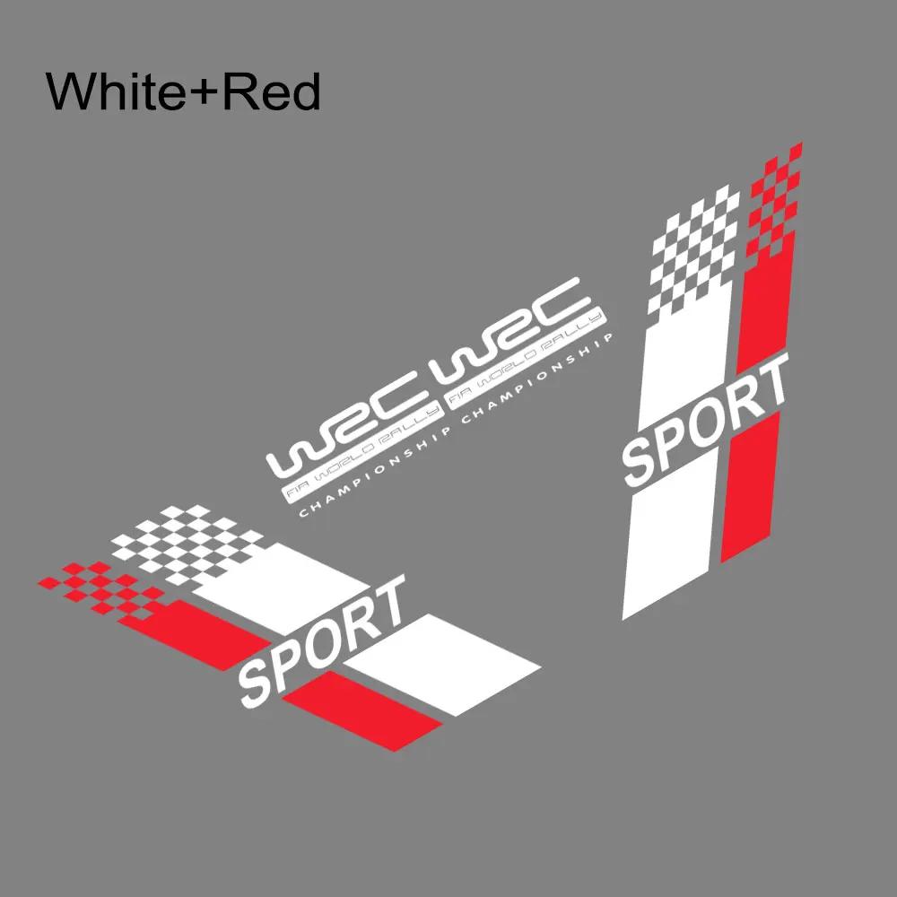 Car Both Side Stickers For Ford Focus 2 3 MK2 MK3 Auto Racing Sports Styling Vinyl Film Decor Decals Auto Tuning Accessories