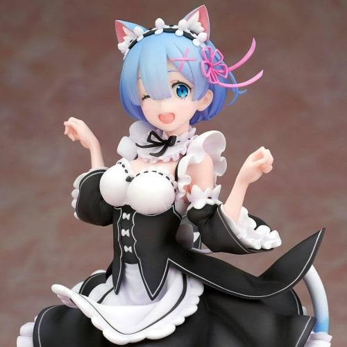 

MegaHouse Alpha Omega Re:ZERO  Starting Life in Another World Rem Cat Ears Ver. Complete Figure