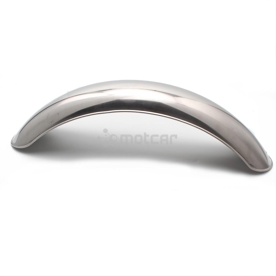Chrom Metall Old School Retro Motorrad Hinterradabdeckung Schmutzfänger Abdeckung Schutz für Harley BOB Bobber Vintage Cafe Racer