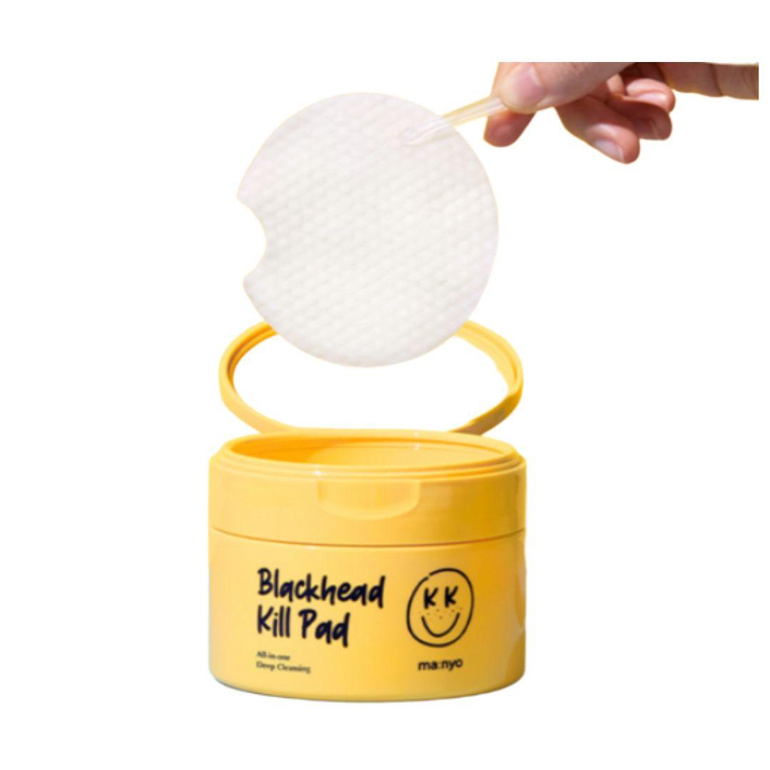 Manyo Factory Blackhead Pure Cleansing Oil Kill Pad Deep Pore Care & Sebum Control 50 Sheets, 2pcs