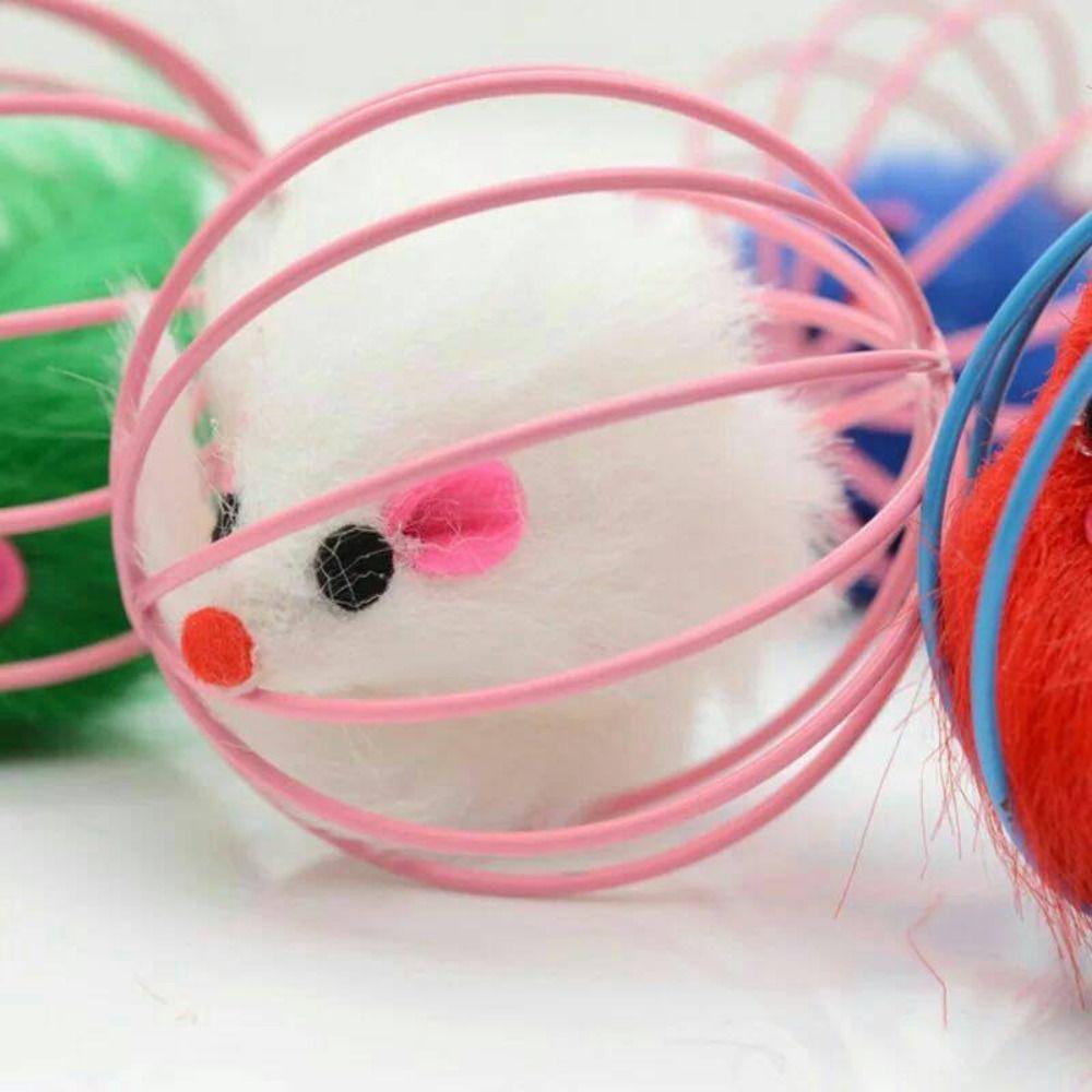 Mäusekäfig Katzenspielzeug Interaktives Katzenteaser-Spielzeug Neues Kätzchen Interaktives Spielzeug Hund