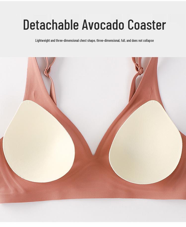 Summer Seamless Wireless Bra: Adjustable, Side Support, Thin Cup for a Beautiful Silhouette