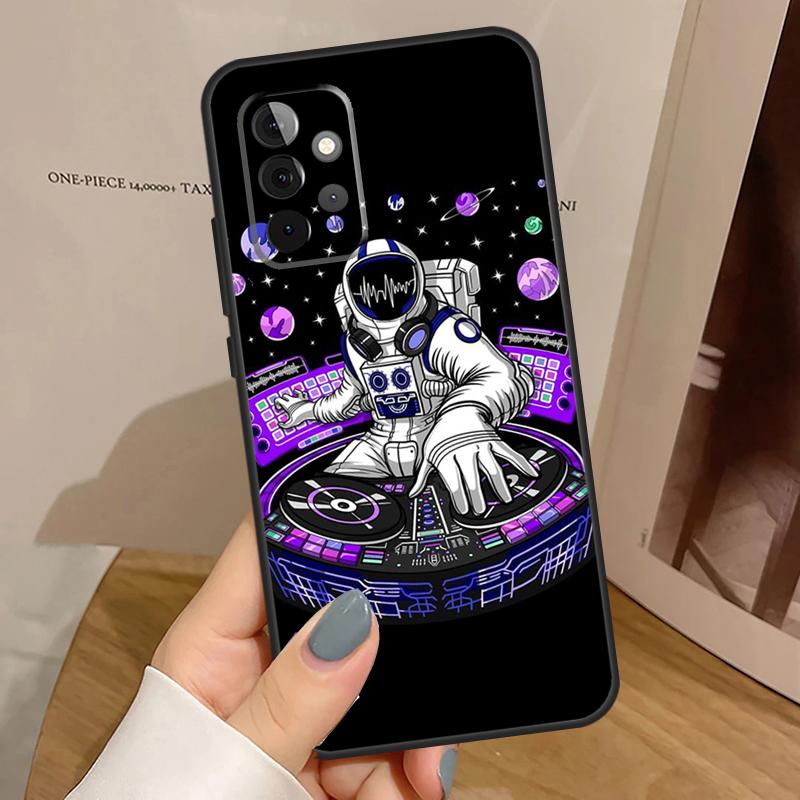 Techno Music For Samsung Galaxy A53 A33 A13 A23 A15 A25 A35 A55 A51 A71 A12 A32 A52 A14 A34 A54 Case