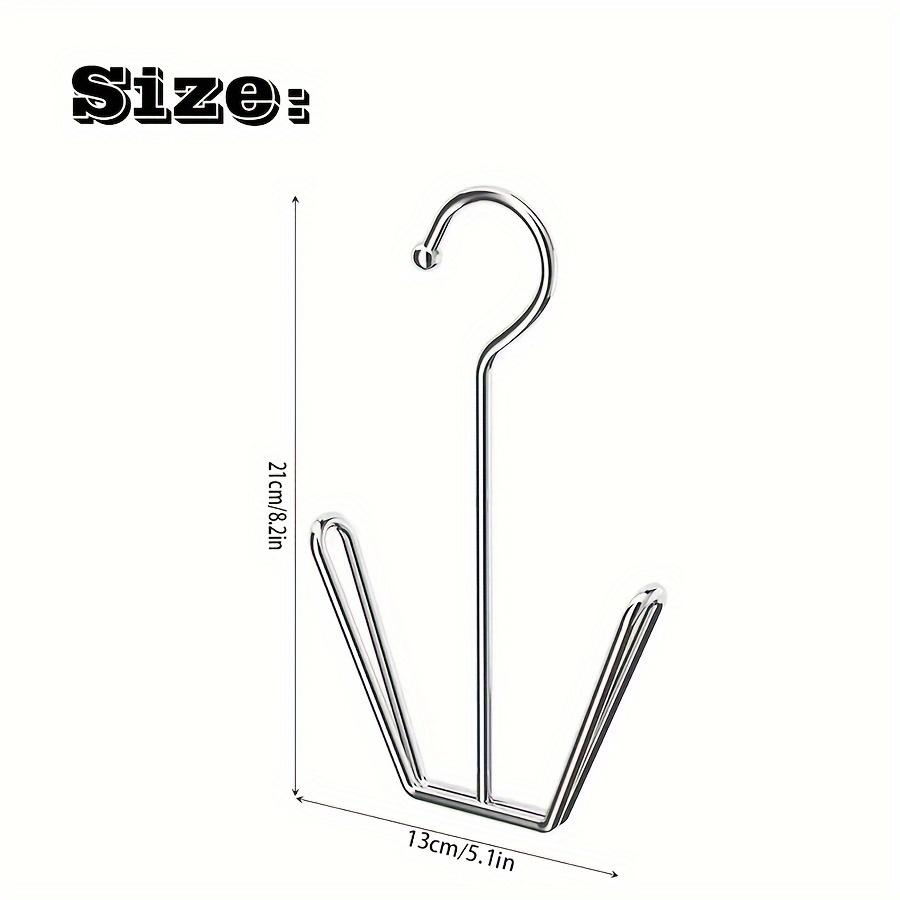 Stainless Steel Shoe Rack Hanging Drying Rack Bathroom Organizer Space Saving Multi-Functional for Entryway Balcony