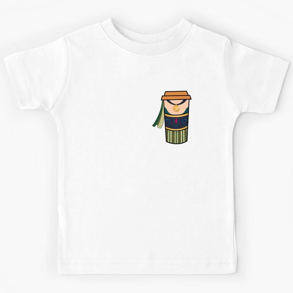 Coronation Princess inspired hot coffee tumblr Kids T-Shirt 100