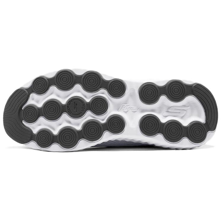 Skechers Go Run Now Versatile Comfortable Shock Absorbing Breathable Rebound Low Top Running Shoes Men Sneaker Gray 220392-GYCC