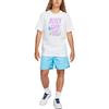 Nike Sport Essentials Solid Color Logo Drawstring Shorts Men Bottoms Lake-Blue DM6829-416