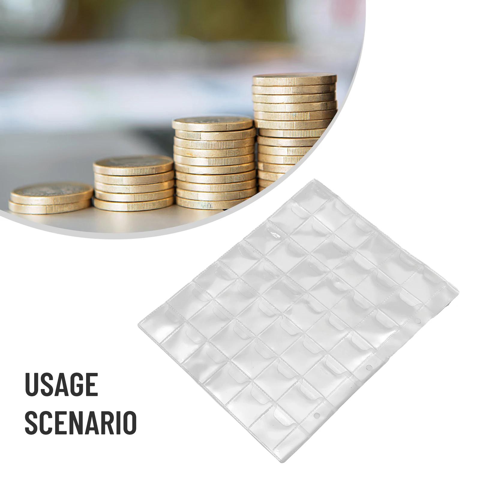 

10 Piece 42 Pocket 3 Hole Coin Holder Series Album Protection Board 28*28mm 250*200mm Home Storage Accessories Parts Tools China Mainland