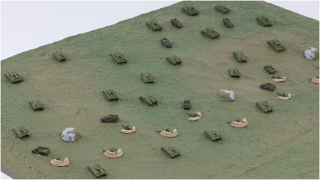 Pit Road SPS Series War 1943 Battle of Kursk Plastic Model Kit SPS31 1/700 German-Soviet