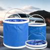 9/13L Car Folding Bucket Oxford Cloth Car Washing Buckets Portable Folding Bucket Multifunctional Waterproof