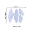 Angel Wing Decor Earring Silicone Mold Suitable for Epoxy Resin Diy Craft Backpacks Pendant Ornament Jewelry Making
