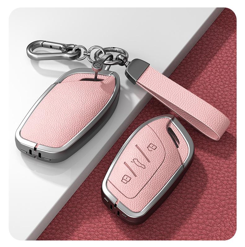 Compatible Key Cover for Roewe RX5 Max/ RX5/ RX3/ I5/ I6 Plus/ New 350/360 - Unisex Design.