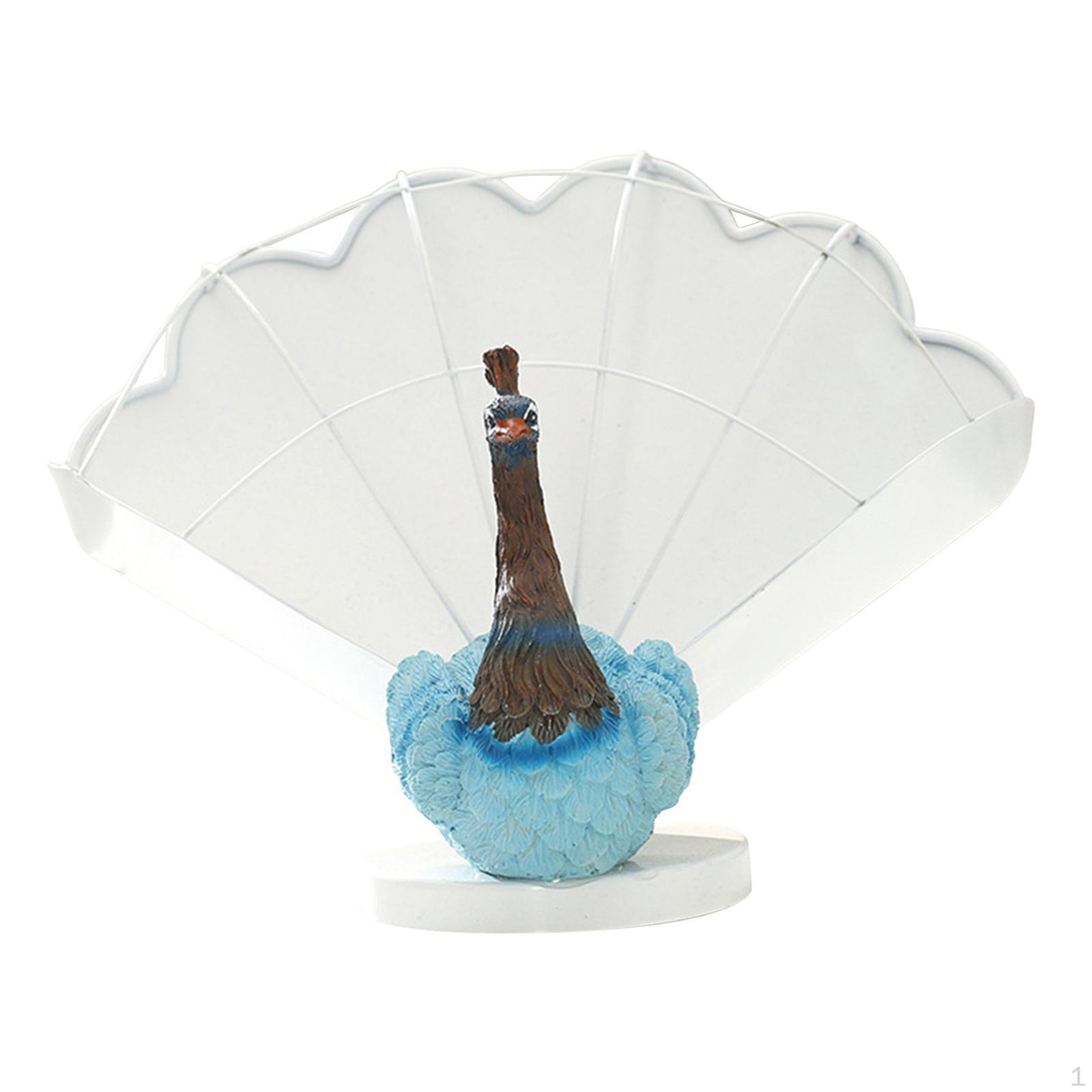 

Decorative Bonsai Flower Pot Container, Peacock Planter, Handmade Outdoor Planter for Garden синій