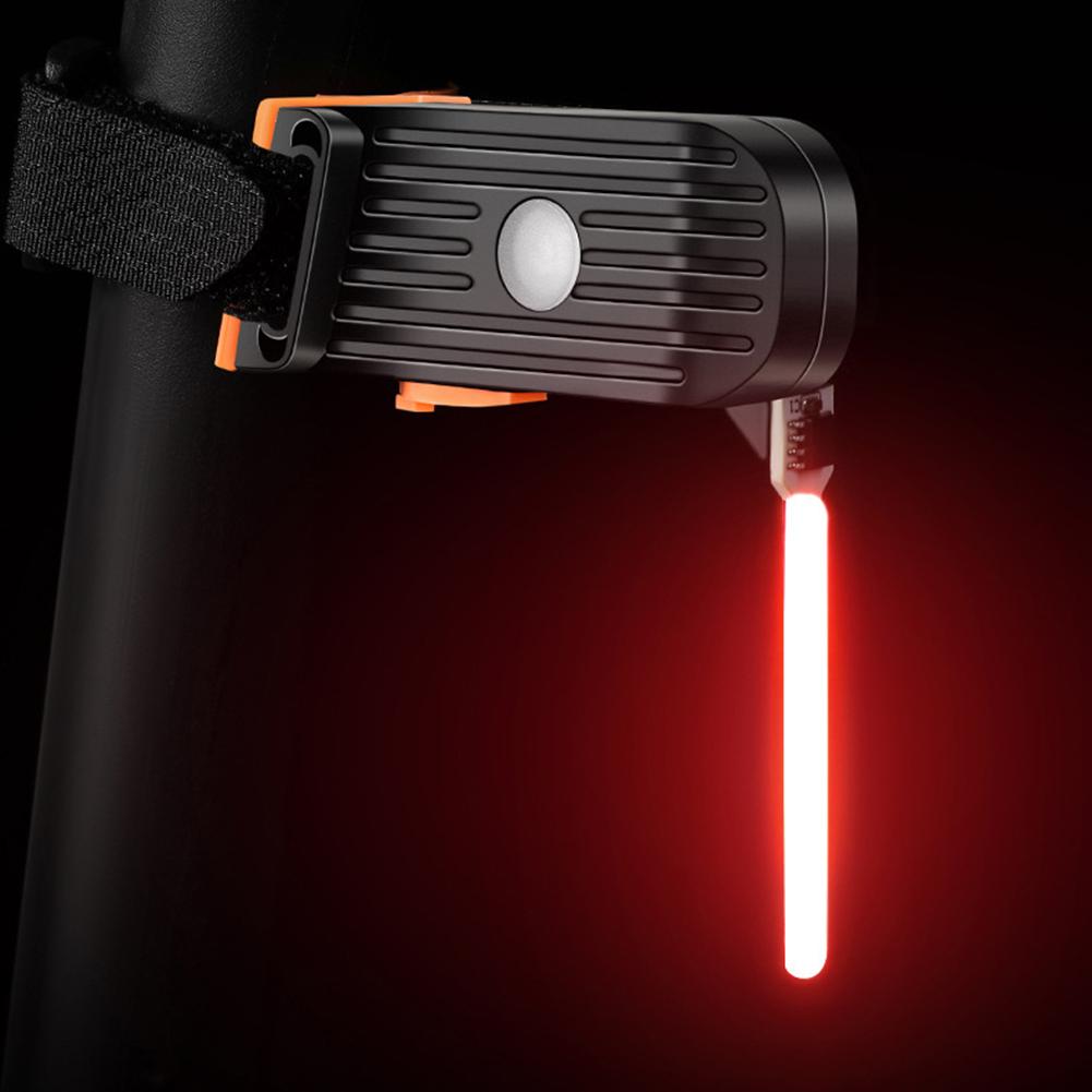 Luz de Bicicleta Recargable por USB Luz de Ciclismo Impermeable