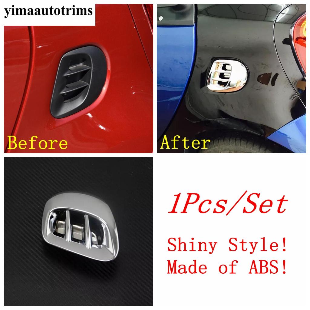 Front Rear Fog Lamp / Window Wiper / Side Air Vent Outlet Leaf Broad Cover Trim ABS Accessories For Smart 453 Fortwo 2015 -