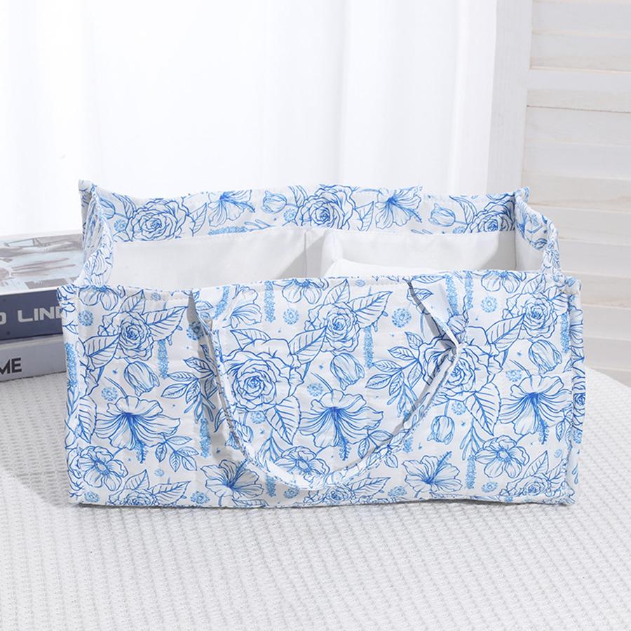 

Fashion Diaper Stackers & Caddies Waterproof Baby Diaper Organizer Bag Foldable Storage Bag for Baby Things Mommy Bag